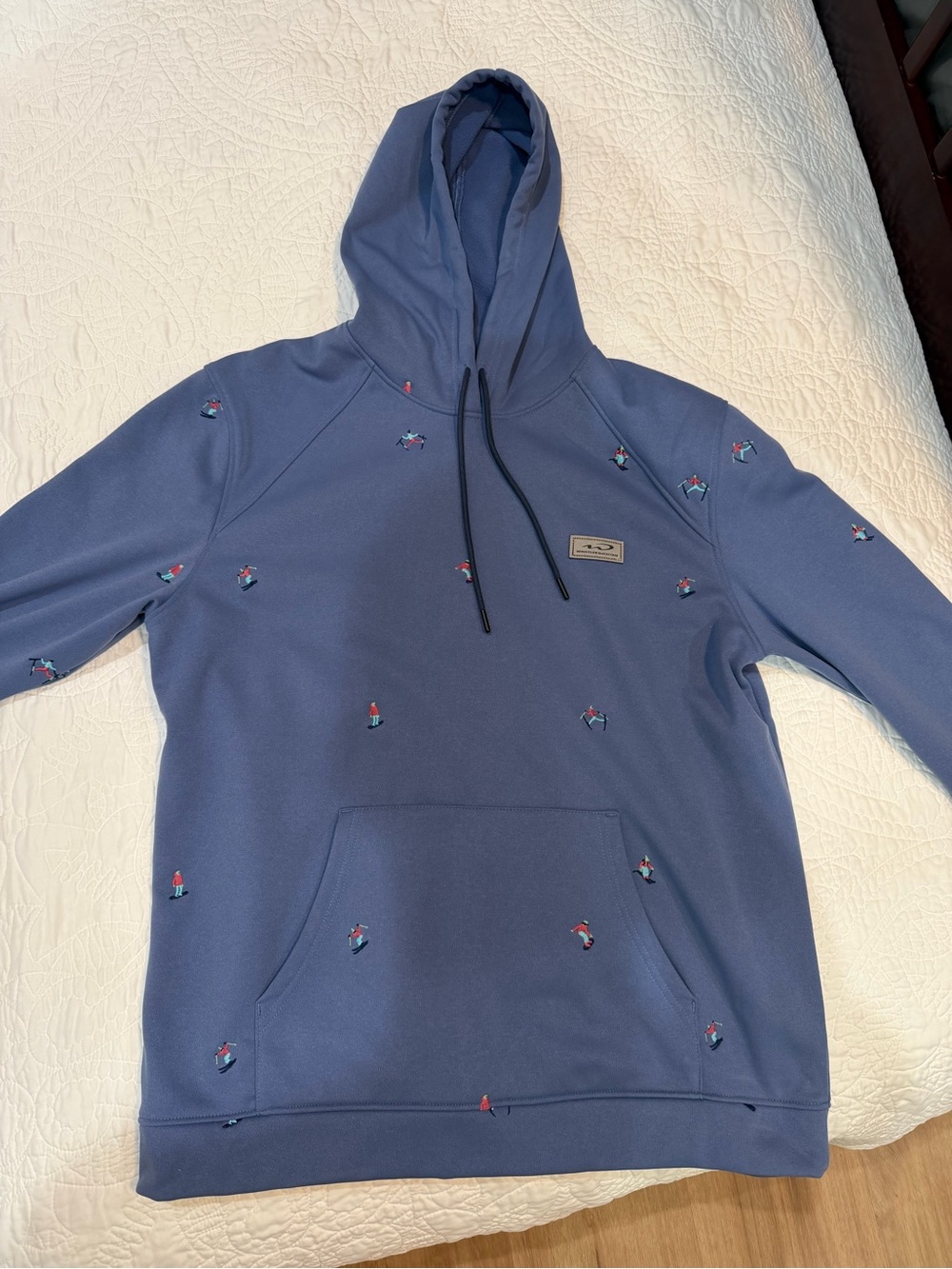 Whistler Blackcomb Edition Men's Blue Hooded Pullover Sweatshirt